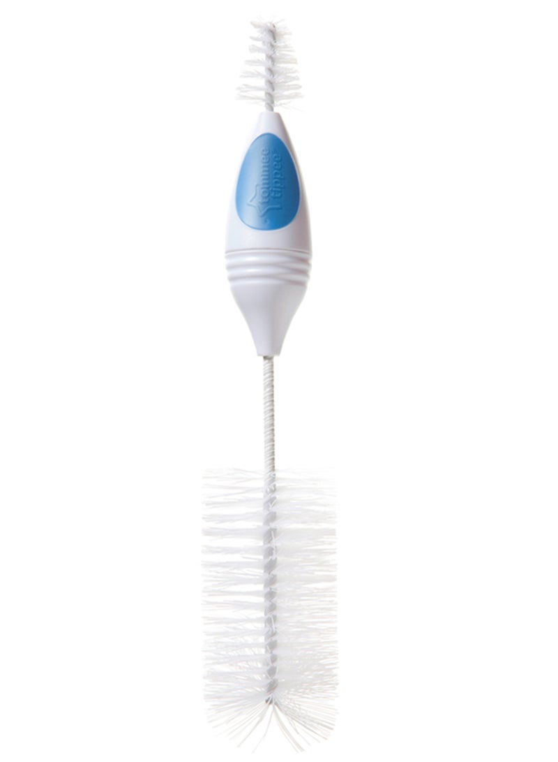 tommee tippee Bottle and Teat Brush – Baby Bottle Cleaning Brush with Soft Bristles for Bottles & Teats – Assorted Colors – Feeding Accessories for Milk Bottles, Newborn Essentials - Image 5