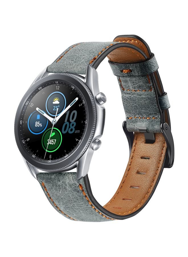 Perfii Replacement Band For Samsung Galaxy Watch3 45mm Grey - Image 2