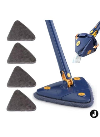 "NEW 360° Rotatable Adjustable Cleaning Mop – 52.1'' Telescopic Triangular Mop with Automatic Water Squeezing Function" - pzsku/Z923E1633EC17D895EB6EZ/45/_/1733057310/ea2e2f1b-8278-493f-898f-c8ed98084b82