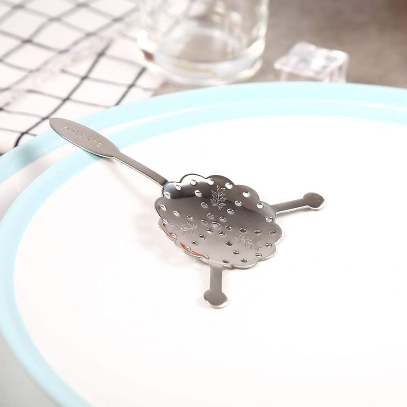 Haofy Absinthe Spoon, Stainless Steel Wormwood Spoon, 4 Optional Types, Cocktail Glass Cup Drinking Filter(#3) - Image 4