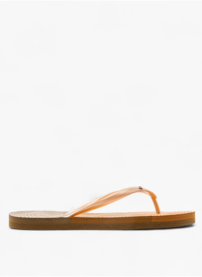 Celeste Women's Textured Thong Slippers