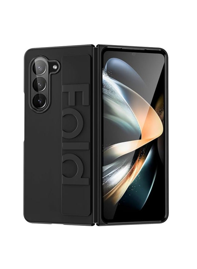 عام حافظة لجهاز Samsung Galaxy Z Fold 6 مع حزام، مصنوعة من مادة PC الصلبة المقاومة للصدمات، تتميز بلمسة غير لامعة وتصميم رفيع. تناسب جهاز Samsung Galaxy Z Fold 6 5G لعام 2024. - Image 1