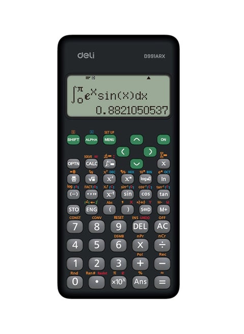D991ARX Scientific Calculator With Arabic Menu And 552 Functions