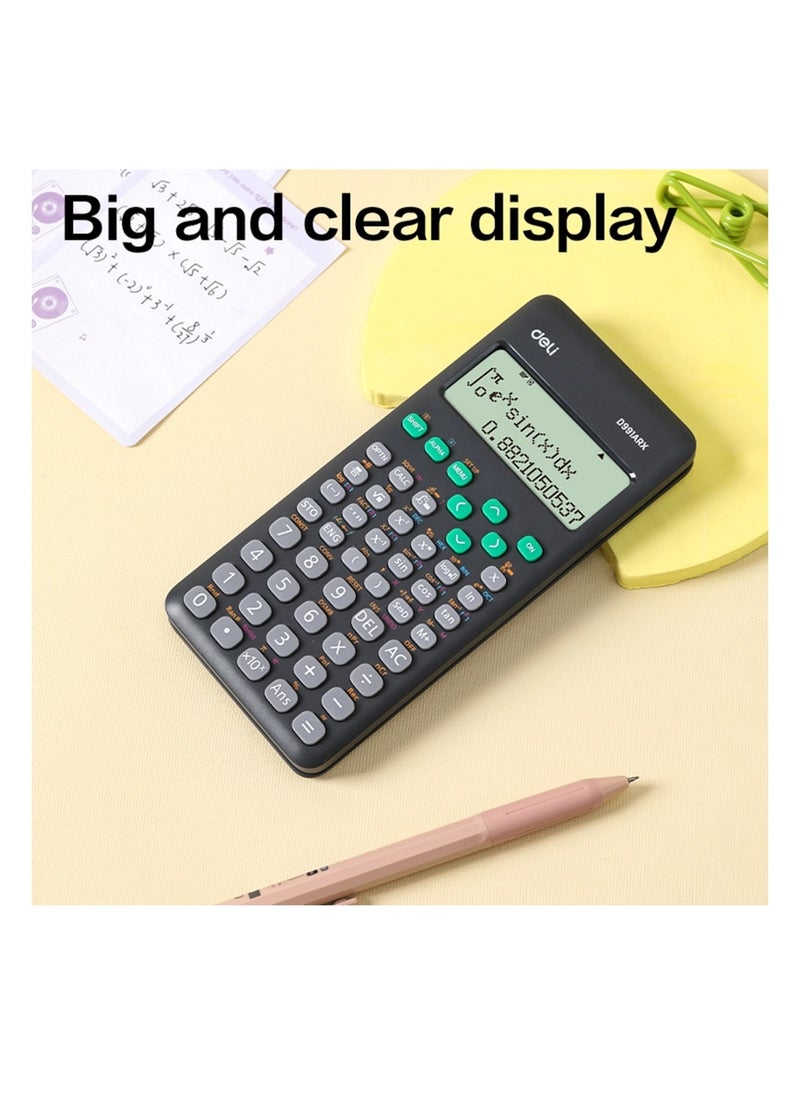 Deli D991ARX Scientific Calculator With Arabic Menu And 552 Functions  - Image 4