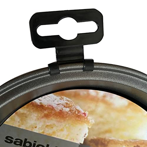 Sabichi Round Cake Tray- (7 Inch) Non-Stick, Scratch Resistant Surface, Oven-Safe - Black | Ideal for Baking Enthusiasts - Image 5