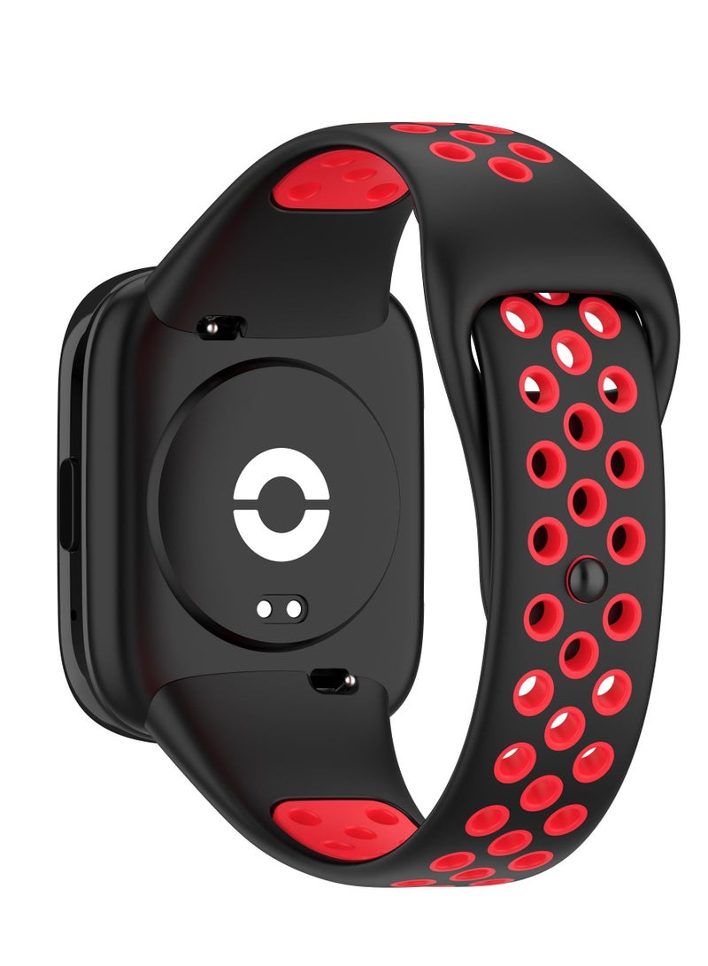 Strap Watch Silicone Compatible With Xiaomi Redmi Watch 3 Lite/Redmi Watch 3 Active, Sport Silicone Watch Band Wrist Strap,Bracelet Wristband Wrist Strap - Image 2