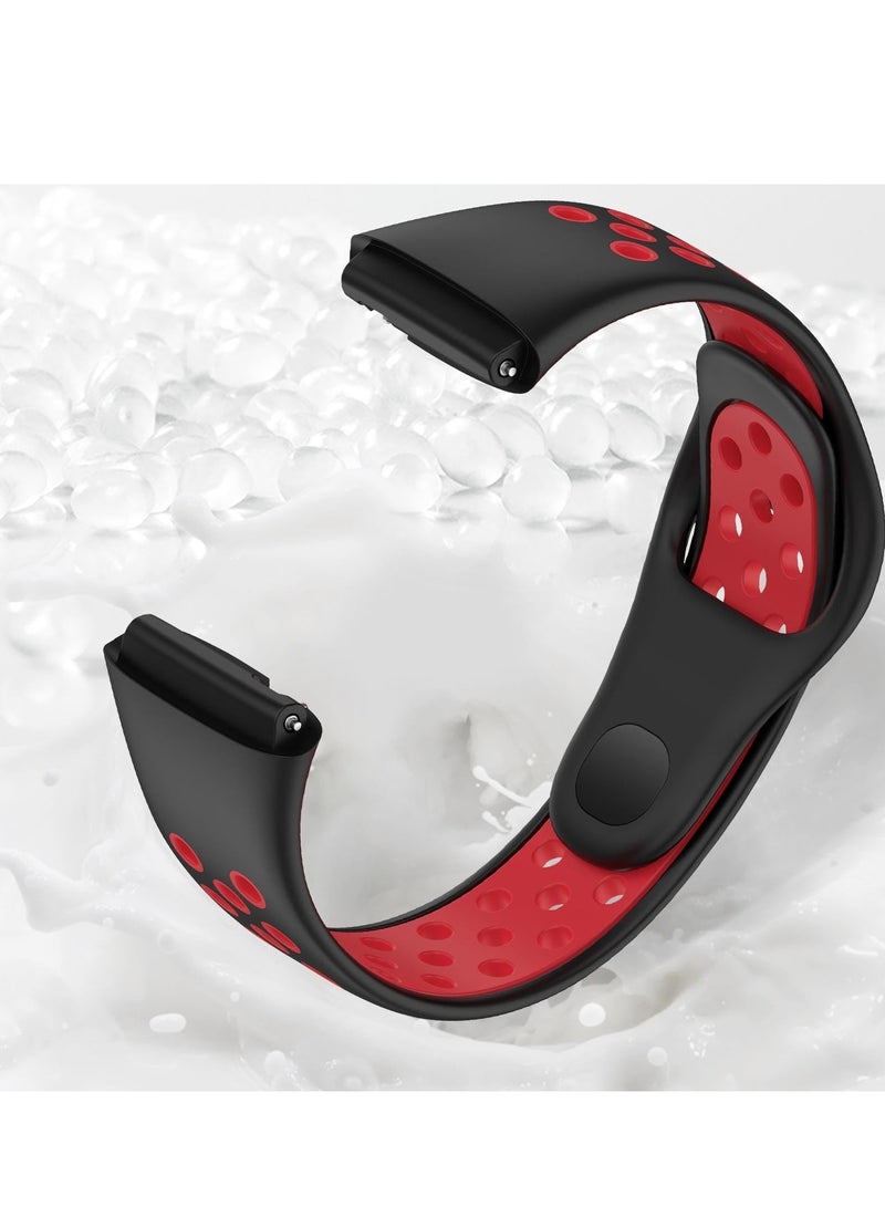 Strap Watch Silicone Compatible With Xiaomi Redmi Watch 3 Lite/Redmi Watch 3 Active, Sport Silicone Watch Band Wrist Strap,Bracelet Wristband Wrist Strap - Image 3