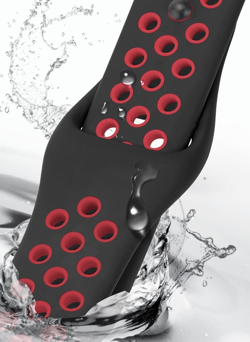 Strap Watch Silicone Compatible With Xiaomi Redmi Watch 3 Lite/Redmi Watch 3 Active, Sport Silicone Watch Band Wrist Strap,Bracelet Wristband Wrist Strap - Image 4