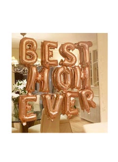Party with Emma Rose Gold Letter A to Z Balloons 32 inch Large Alphabet Balloons Rose Gold Helium Foil Letter Balloon Banner for Birthday Party Anniversary Wedding Decoration (Rose Gold-P)  - Image 3