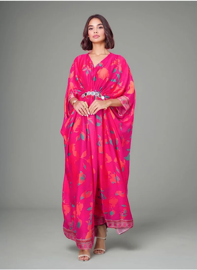 إكستاسي Printed Kaftan