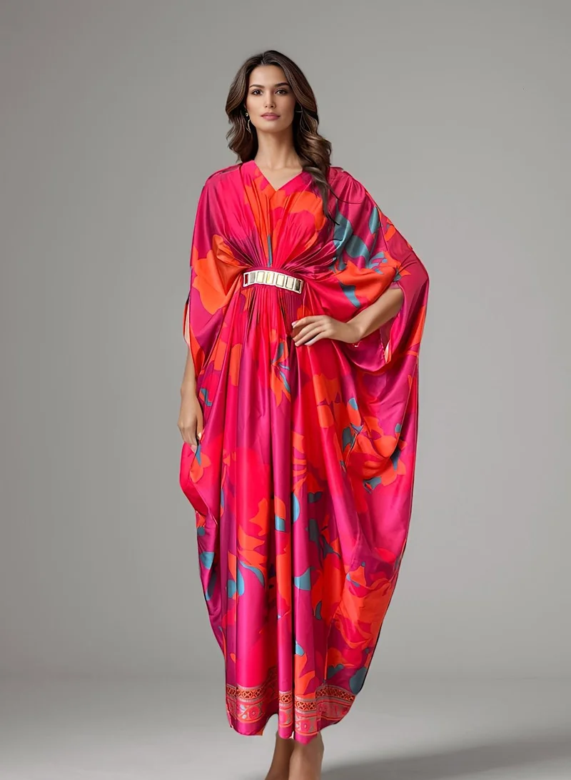 ECSTACY Printed Kaftan