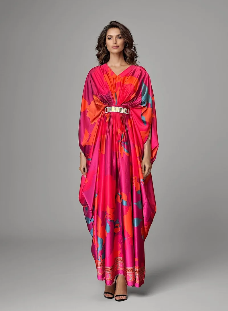 إكستاسي كفتان مطبوع