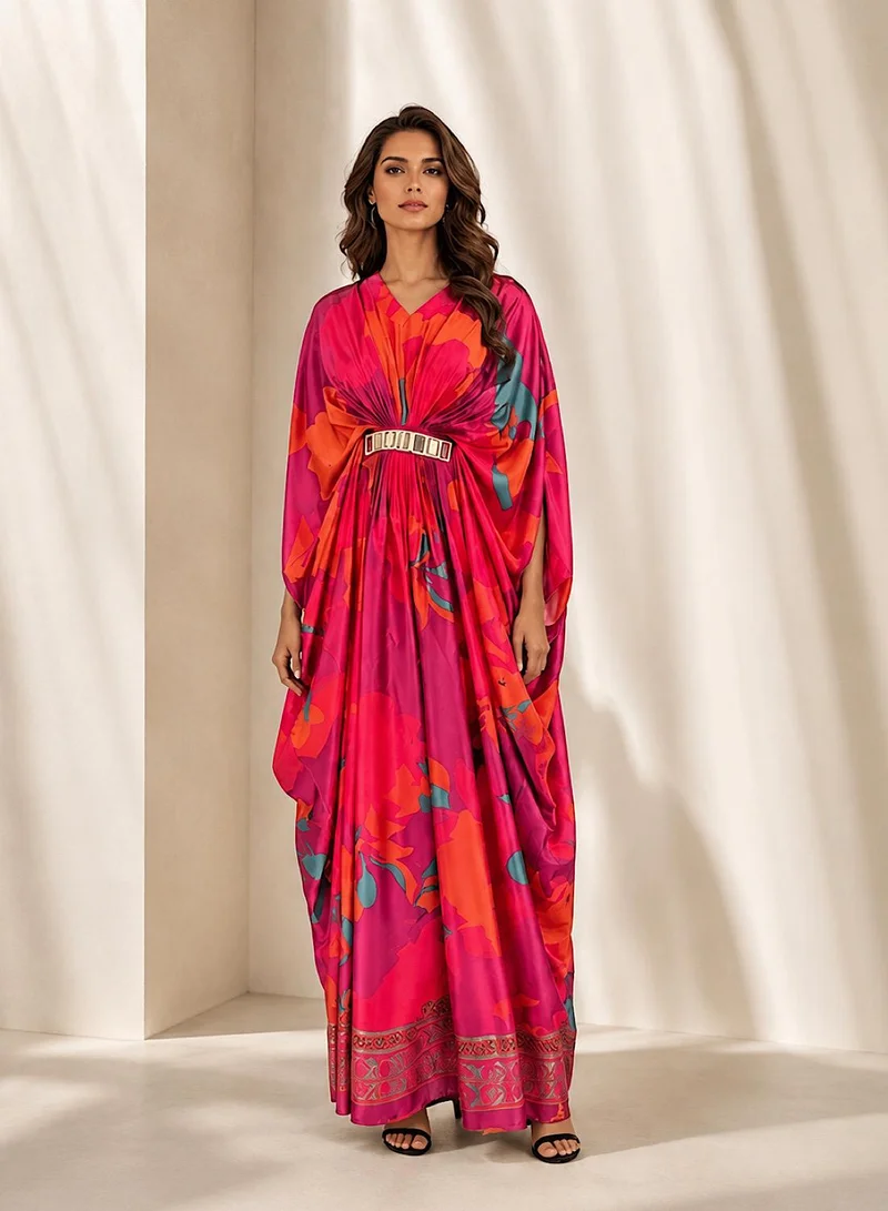 Ecstacy Printed Kaftan
