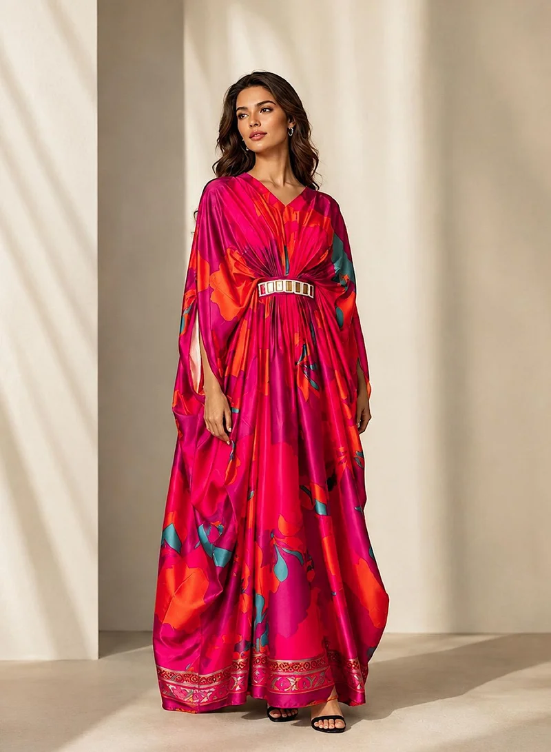 Ecstacy  Printed Kaftan for Women | Best Price UAE