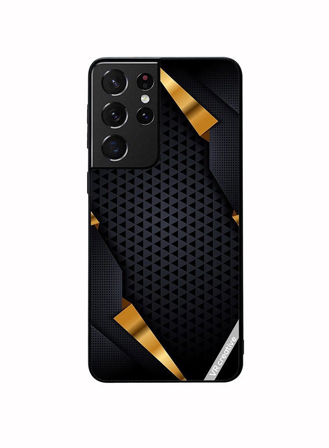 VR CREATIVE Protective Case Cover For Samsung Galaxy S21 Ultra 5G Texture Design Multicolour - Image 1