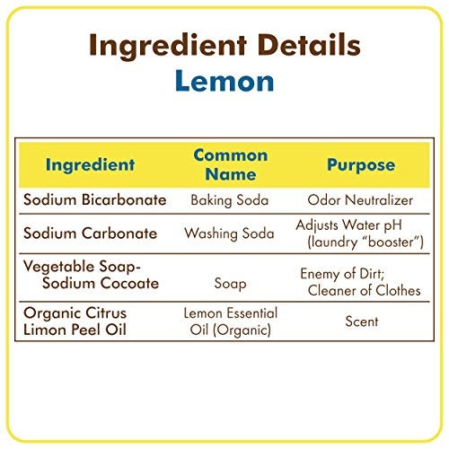 Meliora Cleaning Products Laundry Powder Detergent (128 HE Loads), Lemon - Image 2