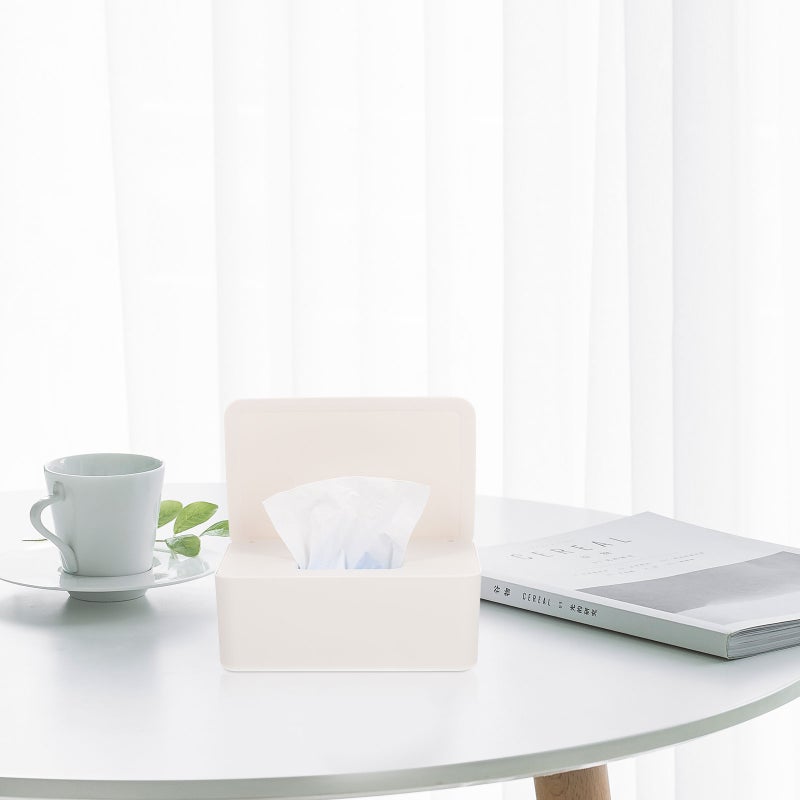 1pc Household Tissue Box Box Practical Storage Holder with Lid - Image 3