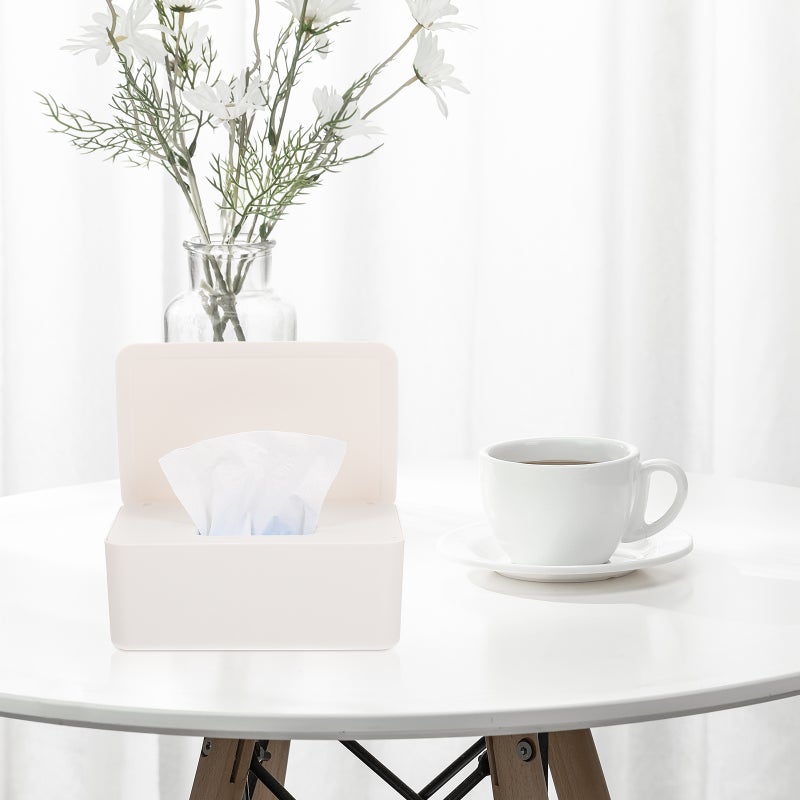 1pc Household Tissue Box Box Practical Storage Holder with Lid - Image 2