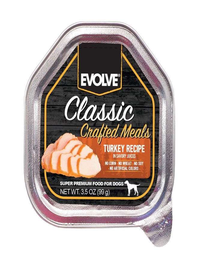 Evolve Classic Crafted Meals Turkey Recipe Dog Food (Pack of 15) - Image 1