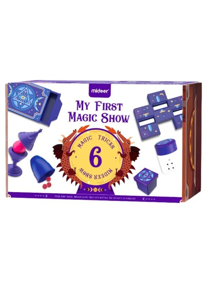 MiDeer My First Magic Show – 6 Magic Tricks for Kids | Easy-to-Use Magic Kit with Quality Props | Educational Gift Toy to Inspire Creativity, Confidence & Thinking Skills | Ages 4+ - Image 1