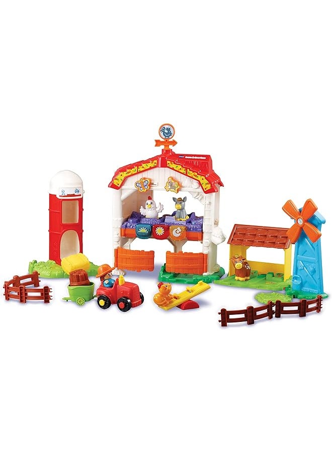 vtech - Learn And Grow Farm Farm Toys With 2 Modes Of Play Educational Toy With Farm Animals Baby Music Toy With Sounds And Phrases Toddler Learning Toys For Language Development Ages 1 To 5 Years - Image 1