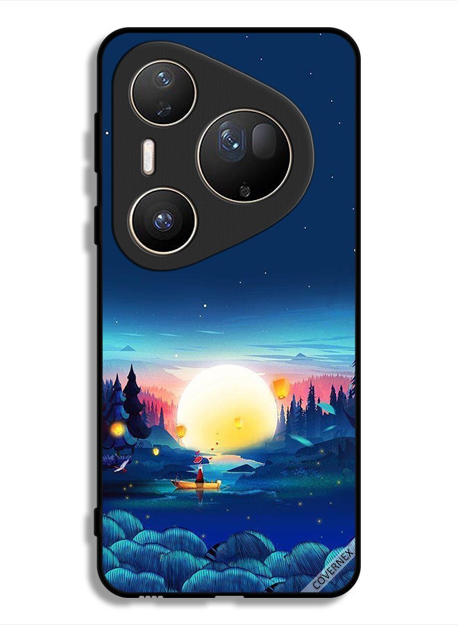 Covernex Huawei Pura 80 Ultra Protective Case Cover Sunset View Paint - Image 1