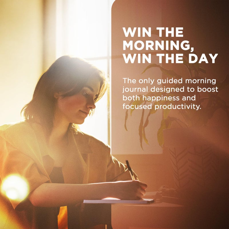 SaltWrap Sunrise Manifesto: Daily Morning Guided Journal for Gratitude, Mindfulness, Wellness, Self Care for Women & Men â€“ 5 Minute Reflection Journal - Image 4
