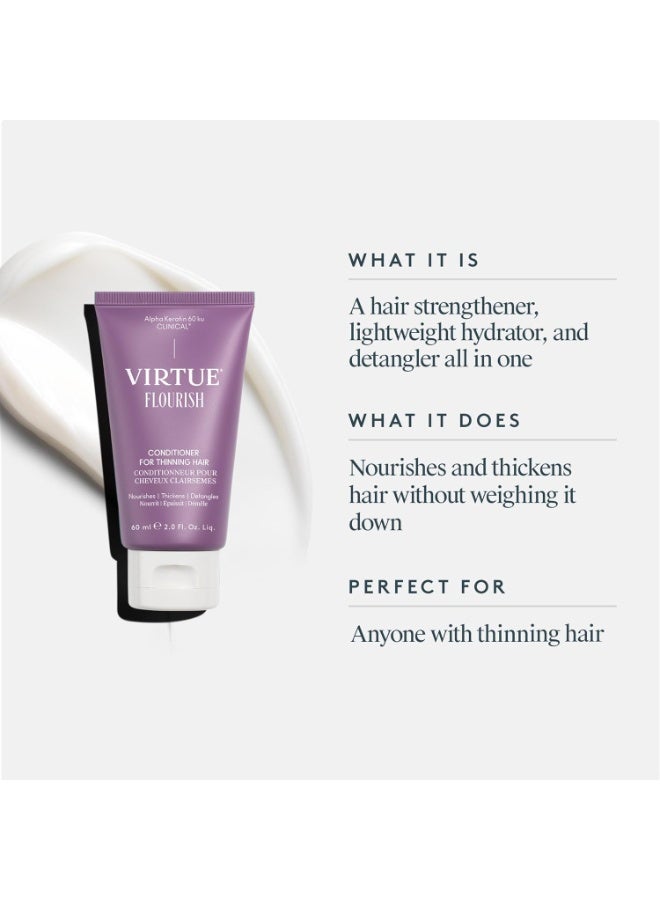 VIRTUE Flourish Conditioner for Thinning Hair 200ml - Image 4