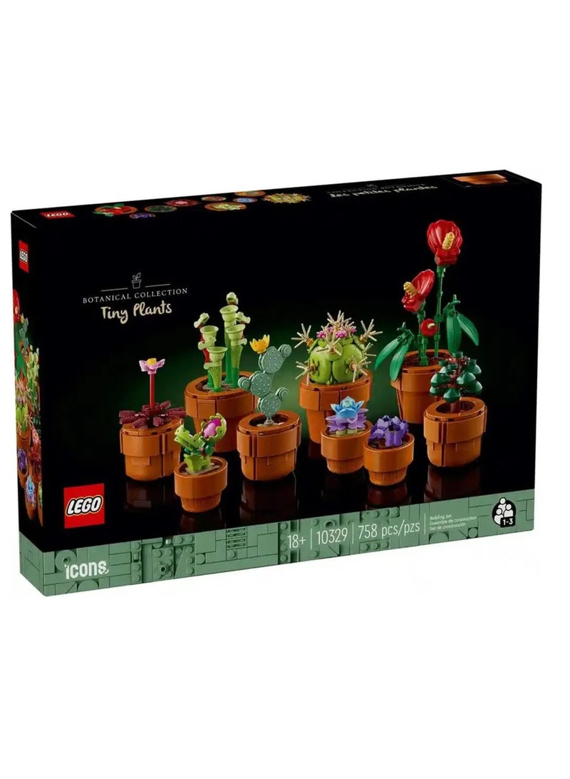 LEGO - Icons Tiny Plants 758 Pieces - 10329 - Image 1