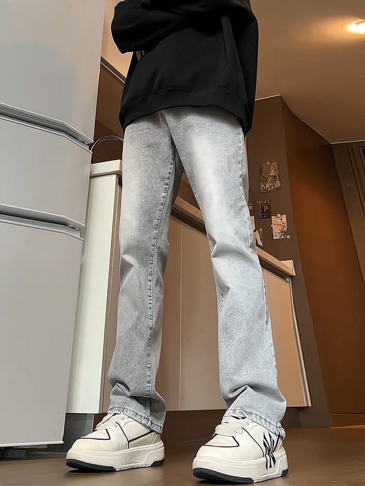 Unisex Casual Daily Denim Jeans - Image 1
