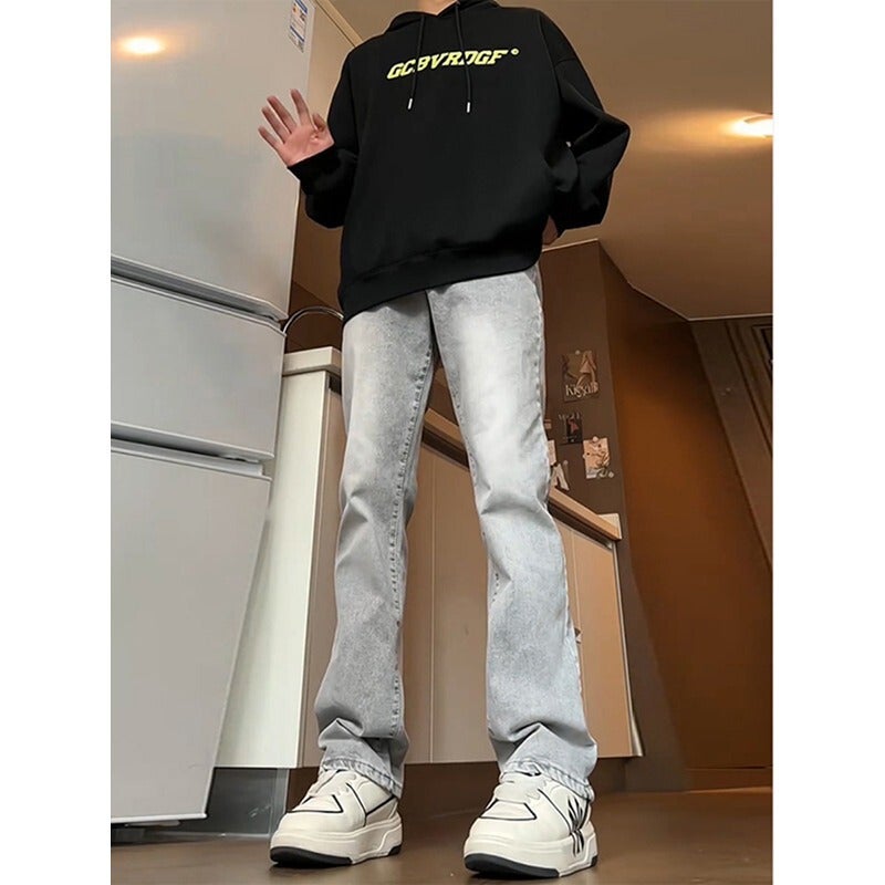Unisex Casual Daily Denim Jeans - Image 3