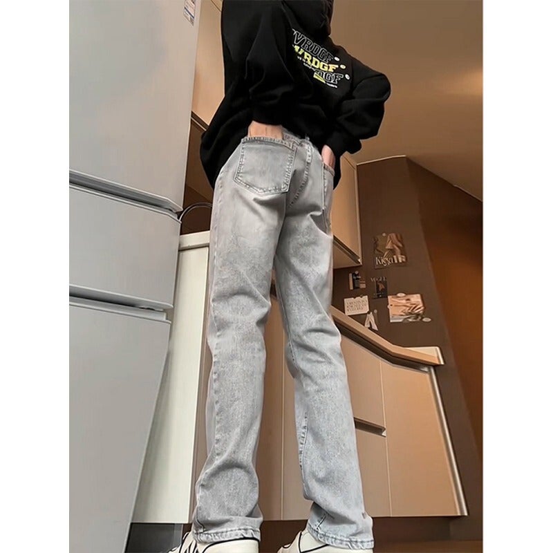 Unisex Casual Daily Denim Jeans - Image 5