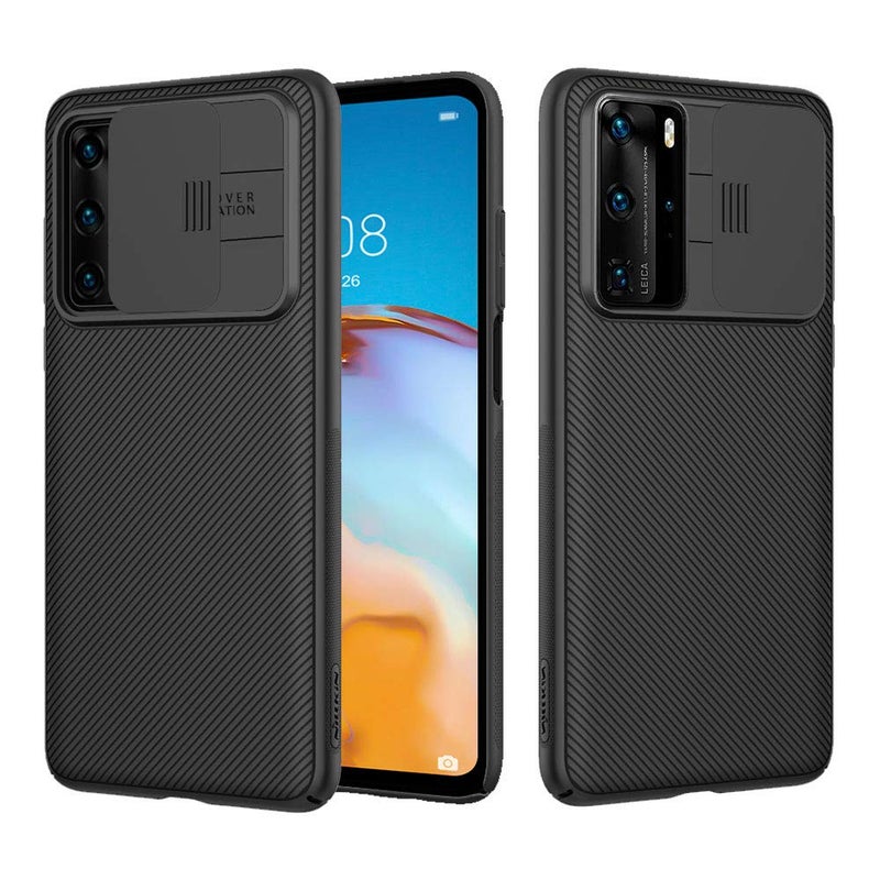 Nillkin Huawei P40 Pro Case with Camera Cover Soft Shockproof Cover Protective with Slide Camera Cover for Huawei P40 Pro BY Nillkin Accessories