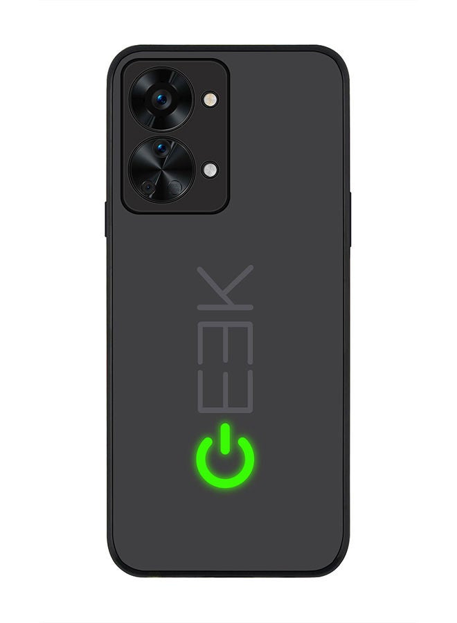 Stylizedd Rugged Black edge case for OnePlus Nord 2T Slim fit Soft Case Flexible Rubber Edges Anti Drop TPU Gel Thin Cover - Geek ON - Image 1