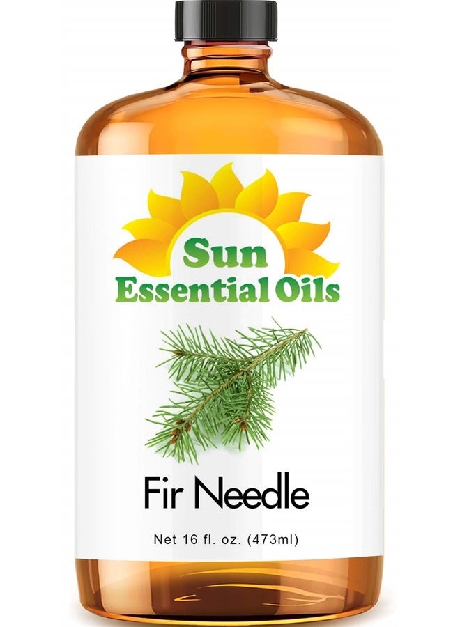 Sun Essential Oils 16oz - Fir Needle Essential Oil - 16 Fluid Ounces - Image 1