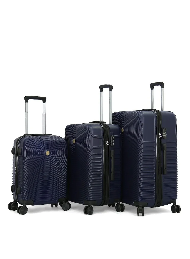جيوردانو Giordano 3 piece hard trolley with TSA lock
