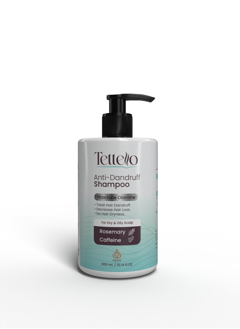Tettello - Tettello Anti Dandruff Shampoo 300 ml - Image 1