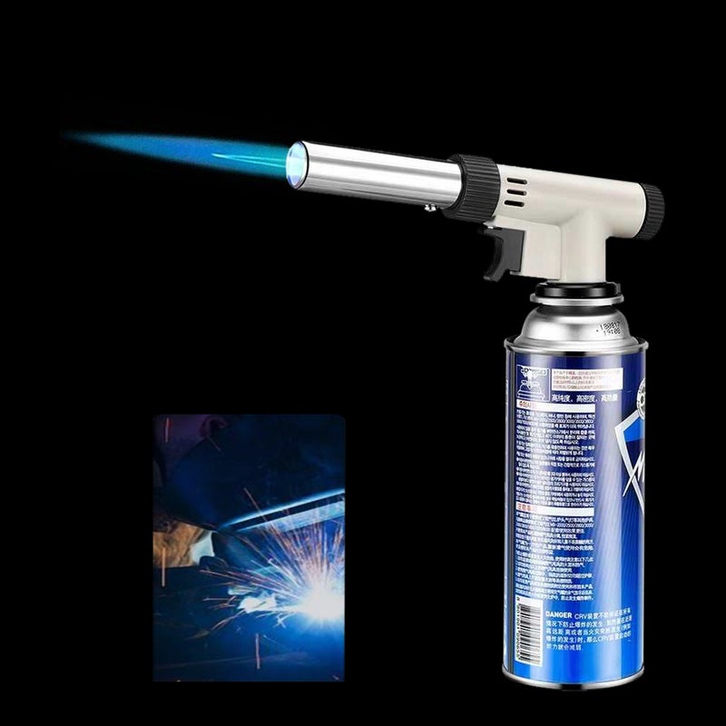Gas Blow Torch Portable Adjustable Pressure Type Ignition for Outdoors Barbecue 1300℃ - Image 2