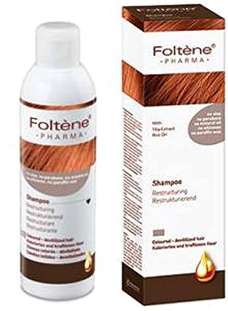 Foltene Hair Color Restruct All Hairs Unisex Shampoo, 200 ml