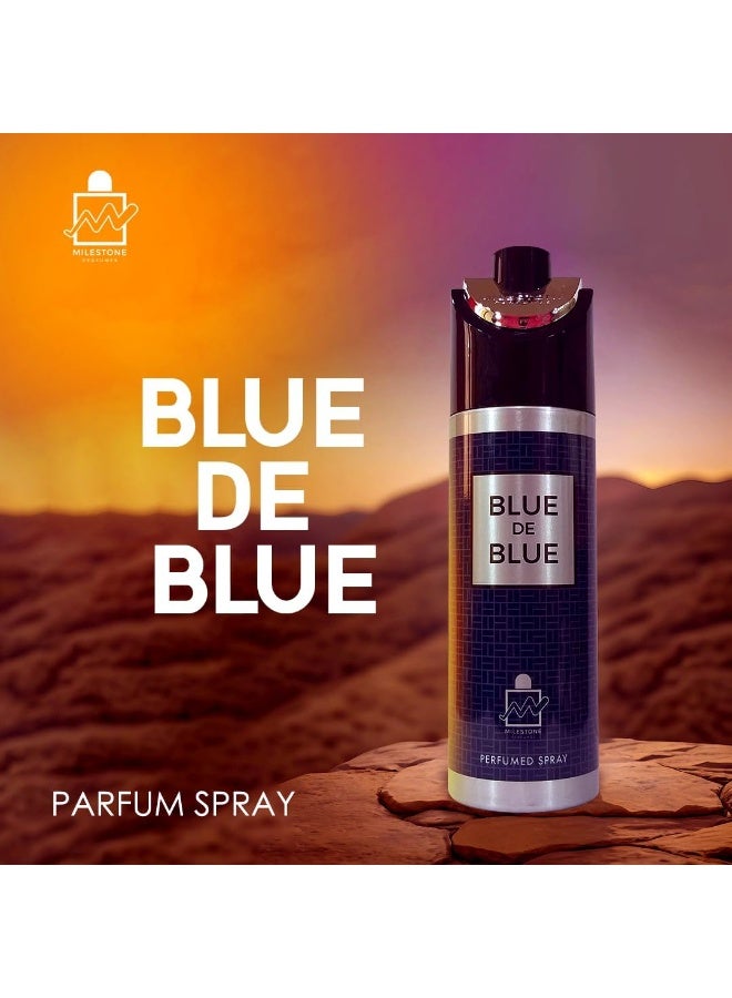 Milestone Blue De Blue Perfumed spray For 200 ml - Image 2
