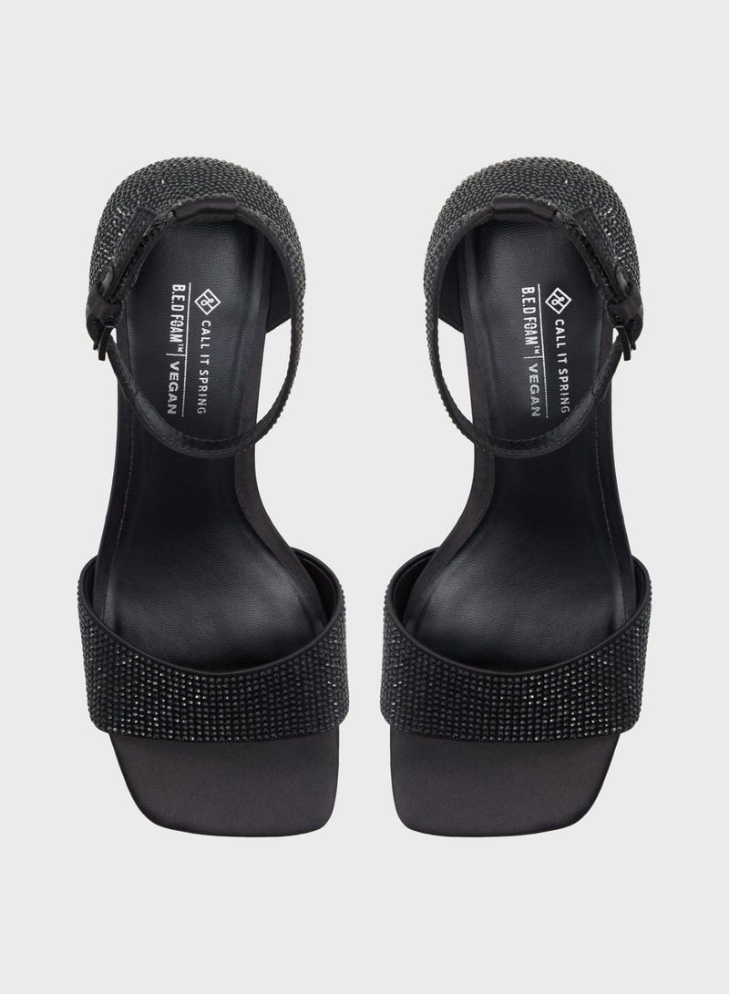 كول ات سبرنج صندل فيكي بكعب عال - Image 5