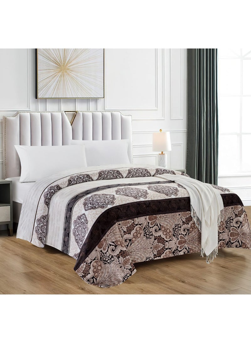 Throw Blanket All Season Warm Lightweight Thermal Super Soft Microfiber Flannel Solid Color Blankets For Couch Bed And Sofa - Image 1