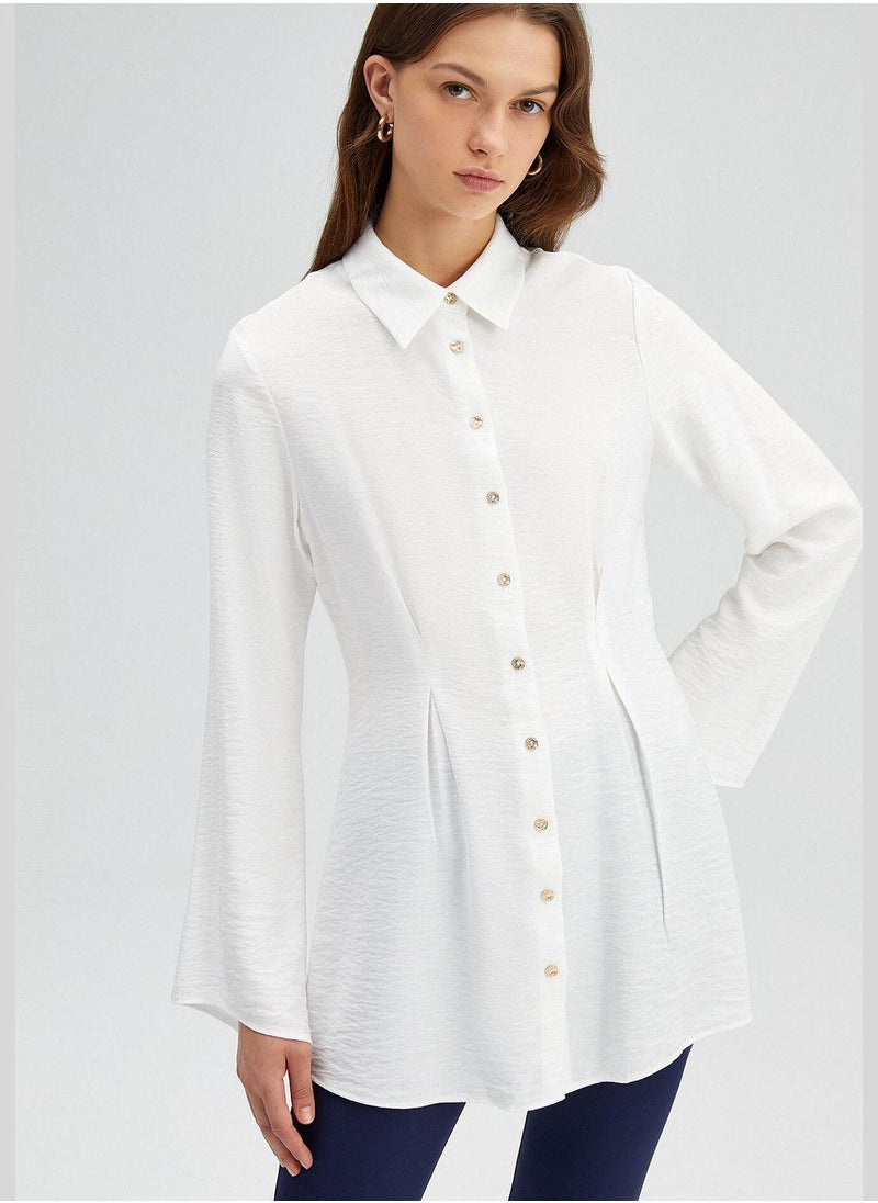 Touche - GOLD BUTTONED SHIRT - Image 1