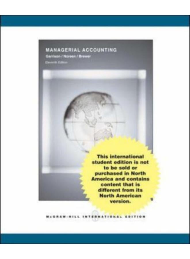 Managerial Accounting