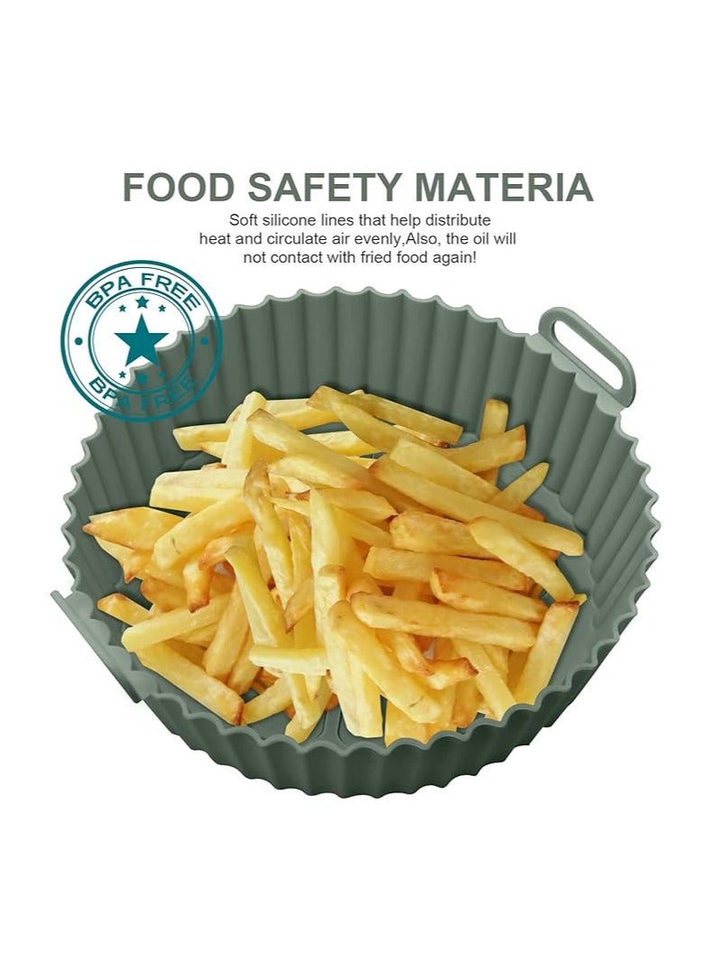 قالب اير فراير سيلكون صحى للاستخدام المتكرر متعدد الألوان - Image 2