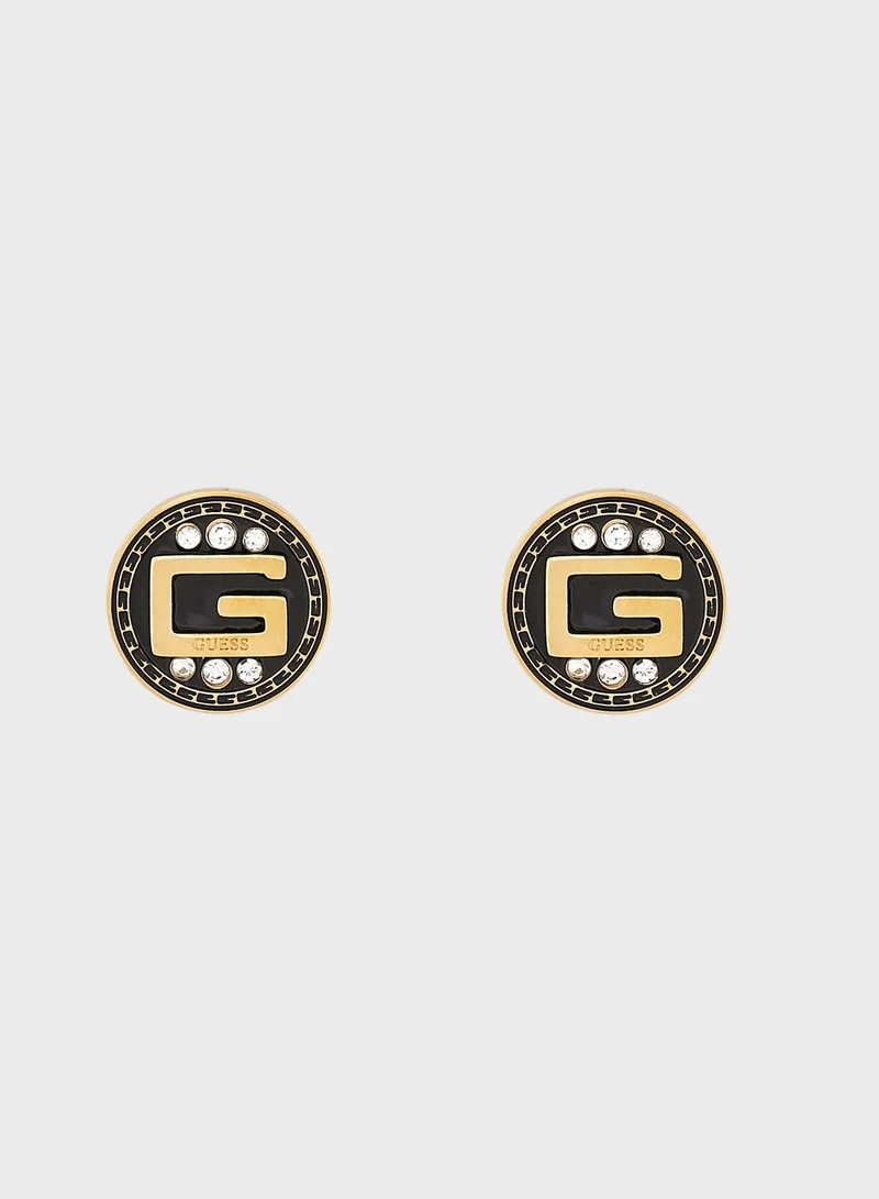 GUESS Solitaire Stud Earrings