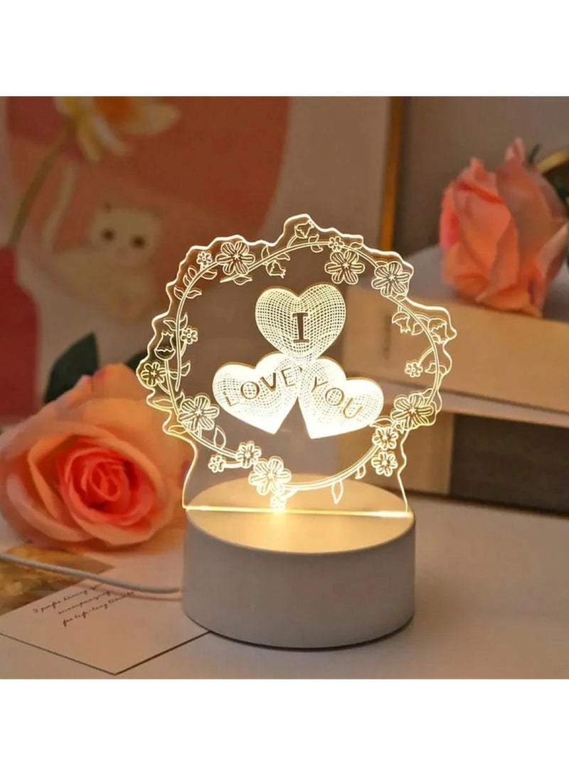 Huitich Elegant LED "I Love You" Light Top Romantic Gift for Special Occasions - Image 5