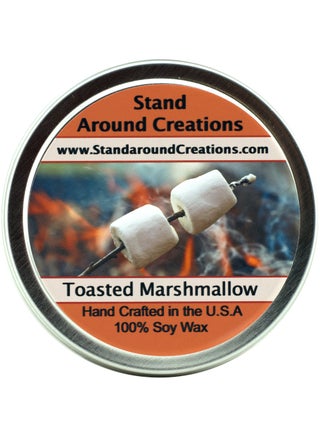 Premium 100 All Natural Soy Wax Aromatherapy Candle  8oz Tin  Scent Toasted Marshmallow A Fragrance so True to its Name Imagine a Marshmallow on a Stick just Slightly Toasted by The fire - pzsku/Z923FD127616AF0C5F23DZ/45/1749491280/0dff4531-a0bf-49f5-a2c6-5a7f0d6b1adb