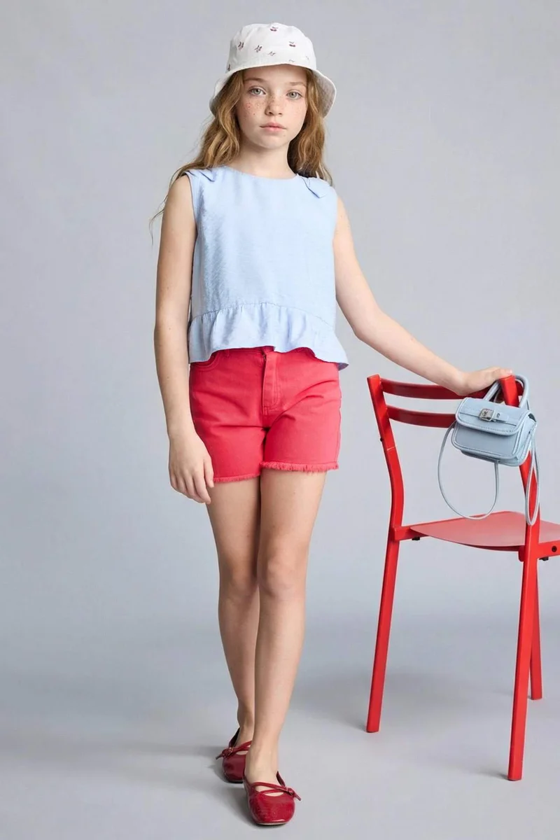 DeFacto Girl Gabardine Shorts
