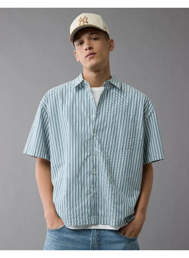 امريكان ايجل AE Button-Up Poolside Shirt